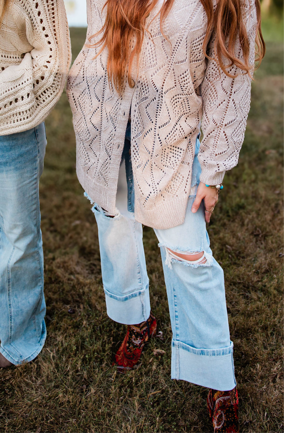 Cuffed Denim Dreams