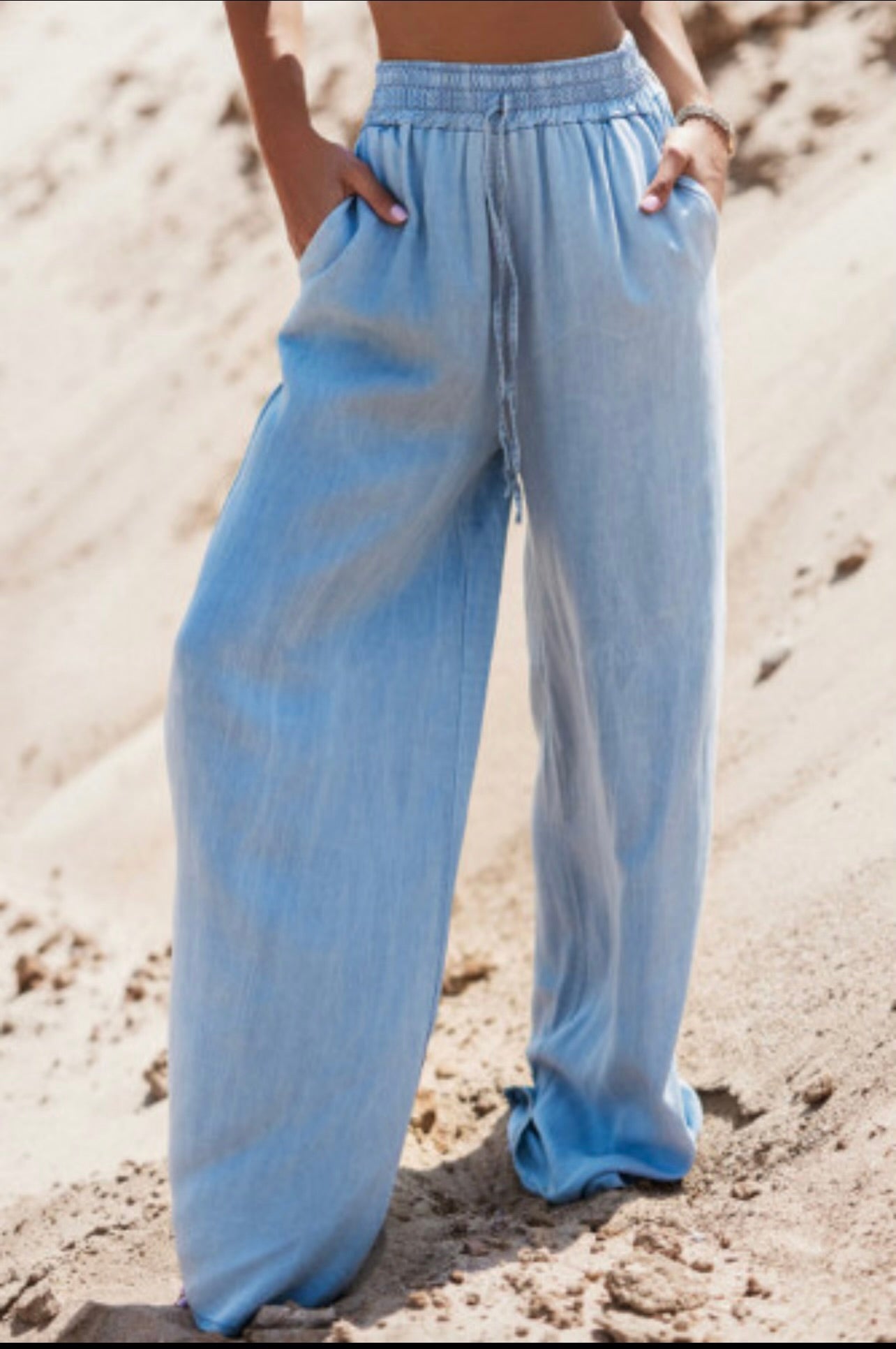 Chambray All Day Pant