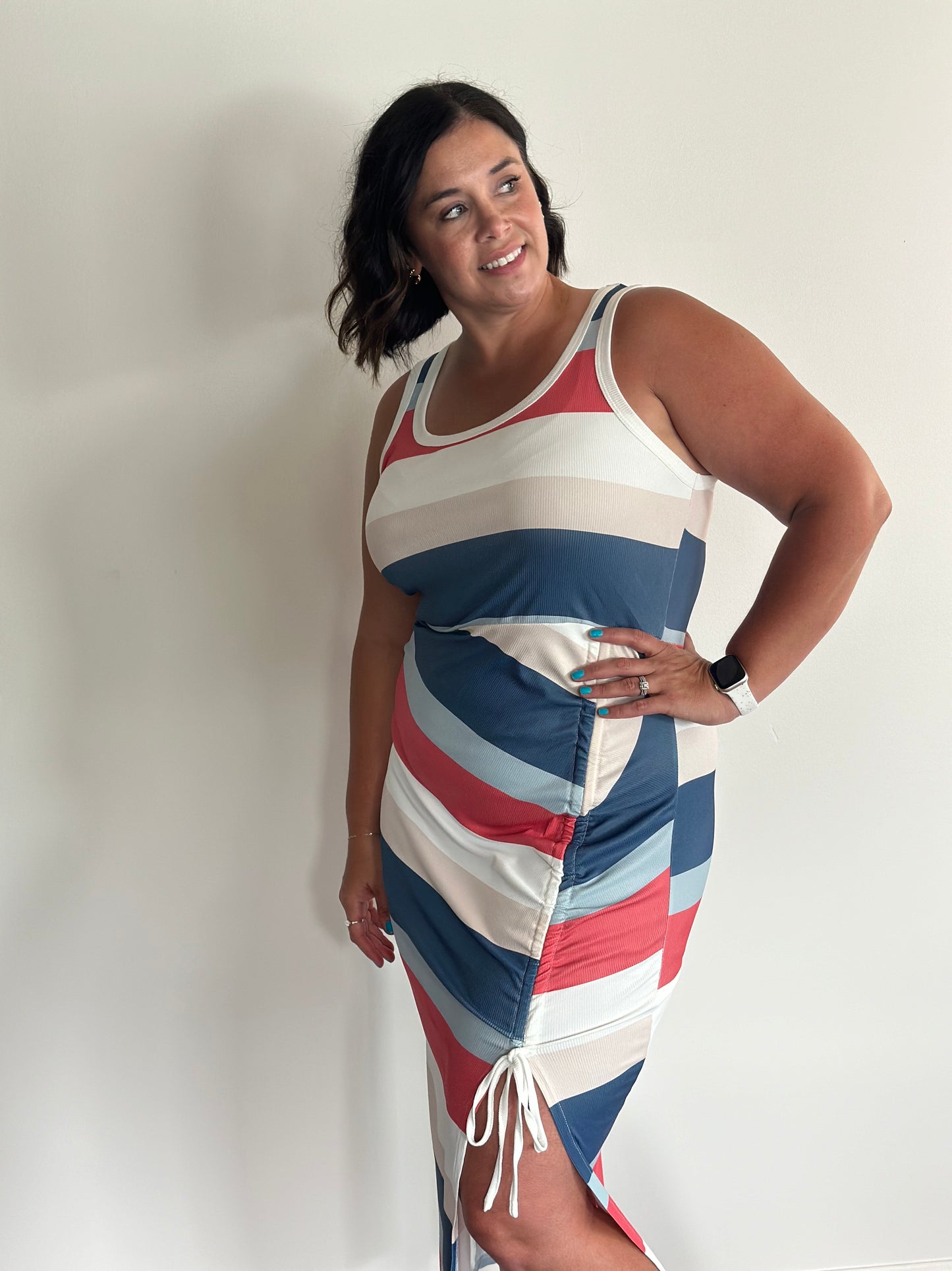 Flirty Stripes Dress