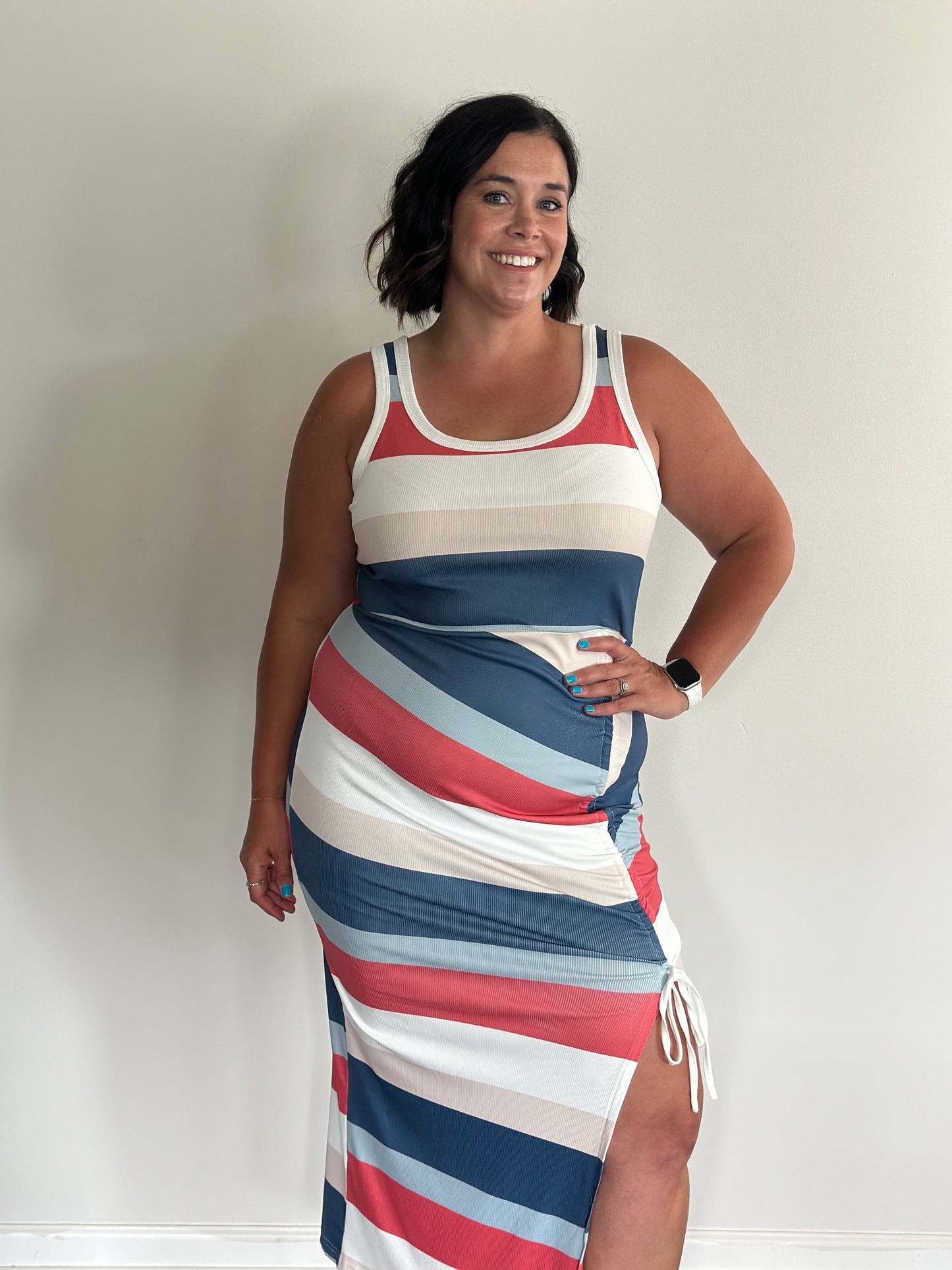 Flirty Stripes Dress