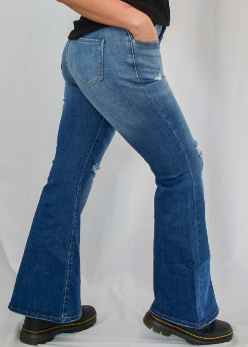 Not So Distressed Damsel Jeans