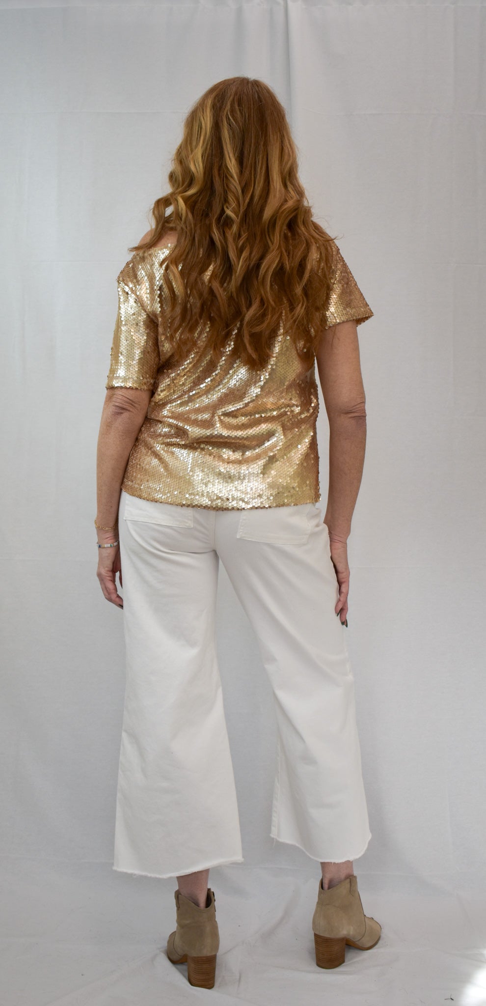 Glitters Golden Hour Top