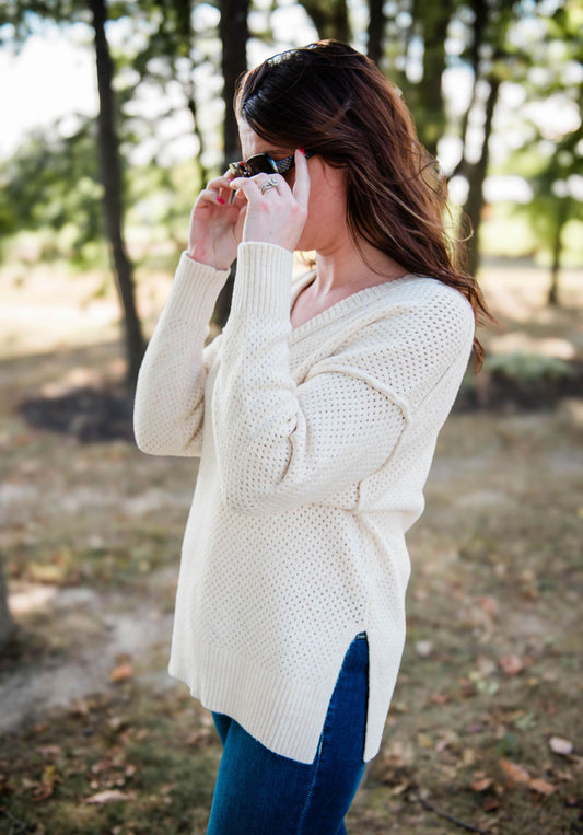 Quilted Sweater