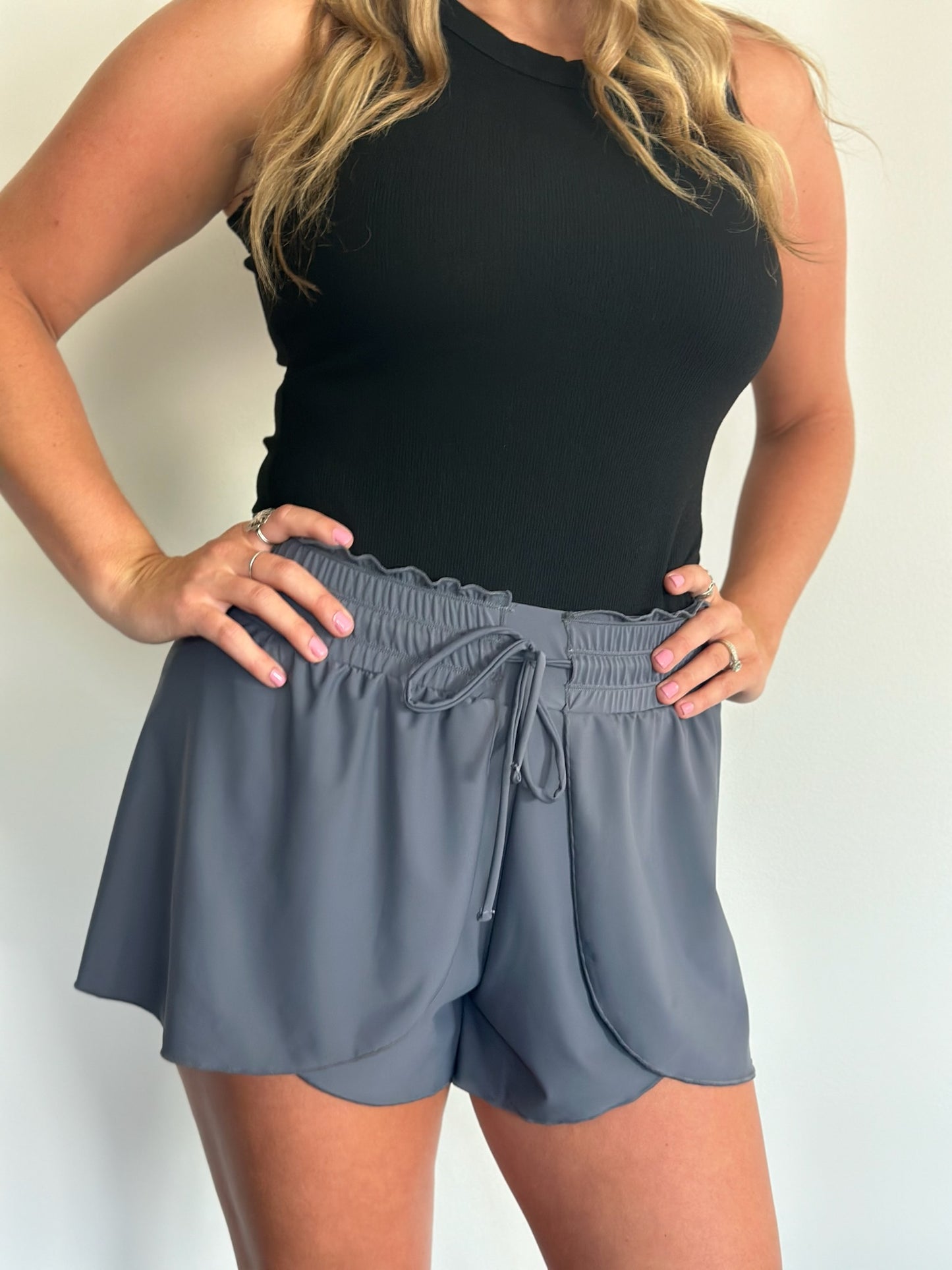 Bow-Bliss Athletic Shorts