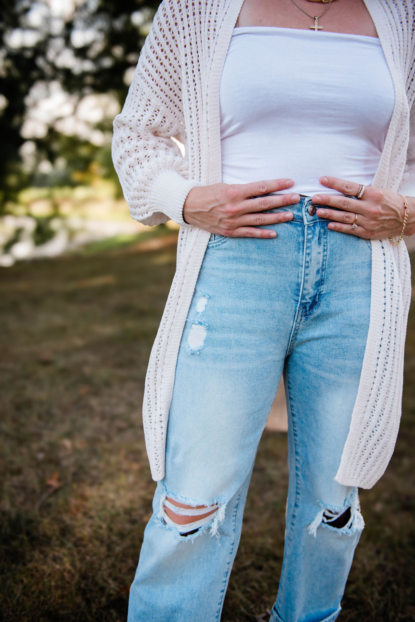 Cuffed Denim Dreams