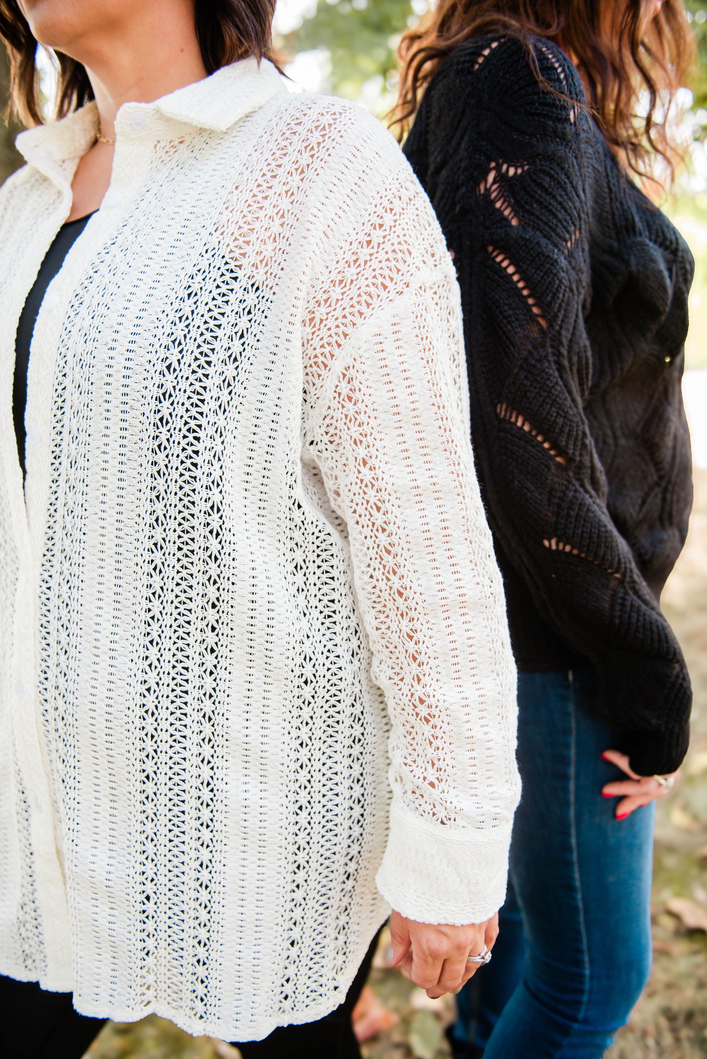 Collared Beige Tunic Long