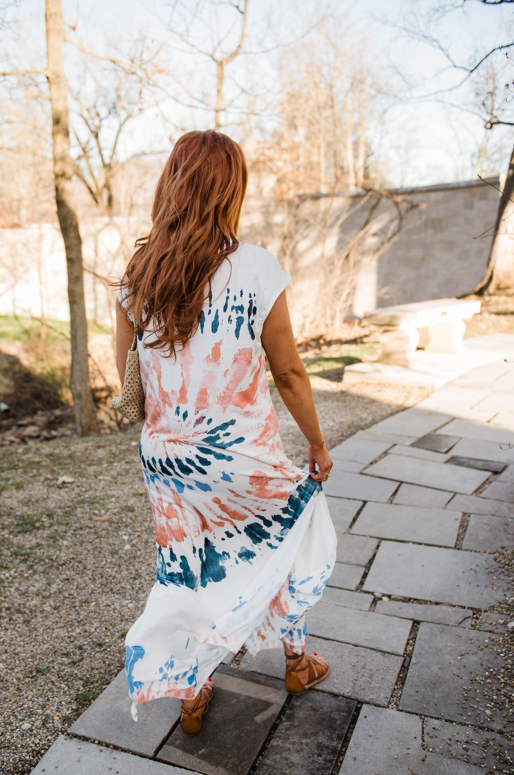 Sunset Tie Dye Maxi